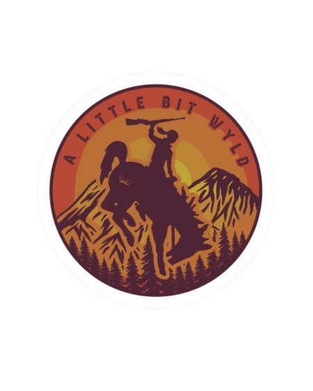 A Little Bit Wyld Sticker