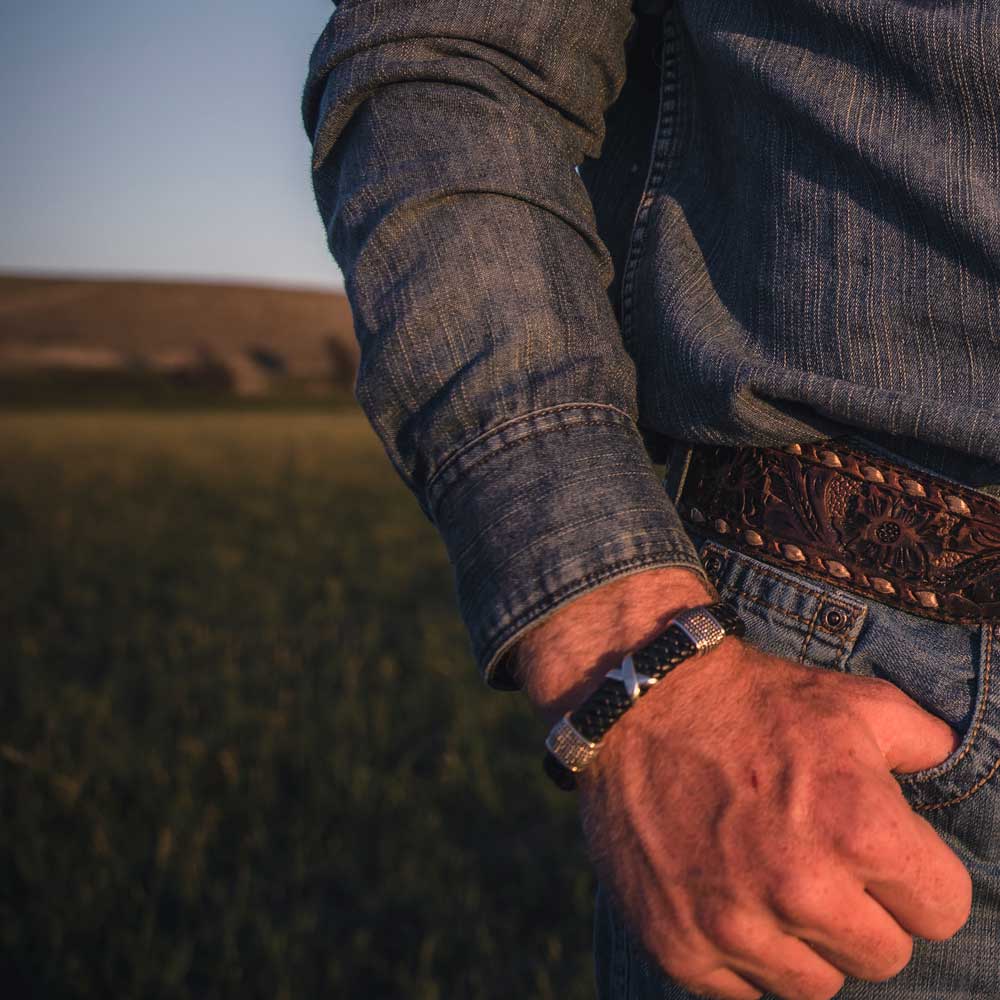 Strength Multiplied Leather Bracelet