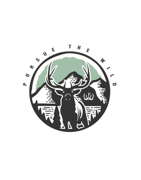 PTW Elk Circle Sticker