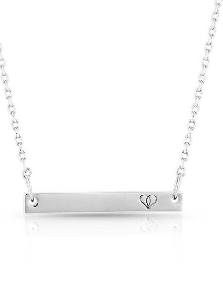 Fearless Faith Bar Necklace