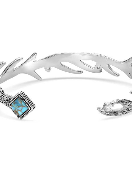Rugged Beauty Turquoise Cuff Bracelet