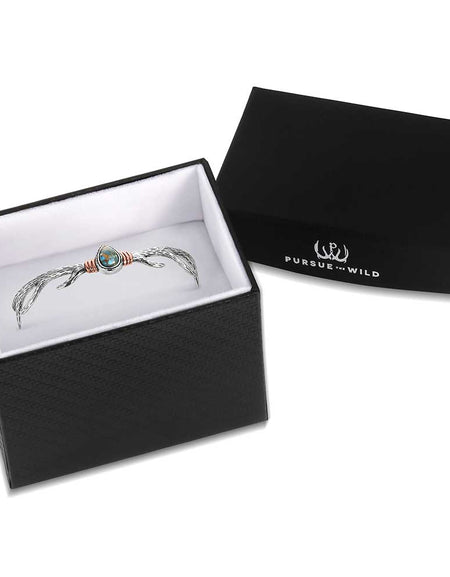 Mountain Monarch Turquoise Cuff Bracelet