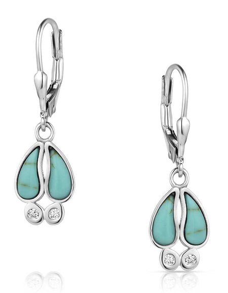 Tracker's Trail Turquoise Earrings