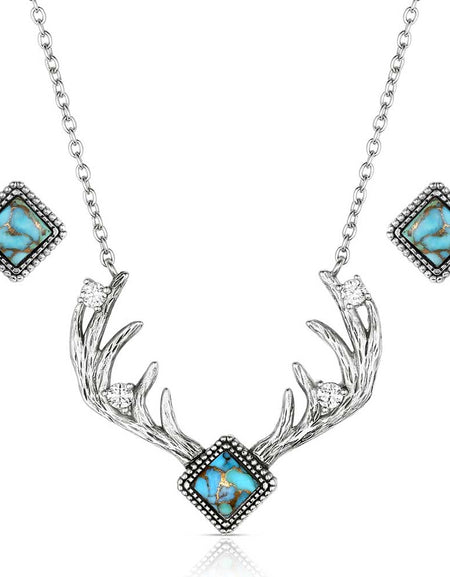 Rugged Beauty Turquoise Jewelry Set