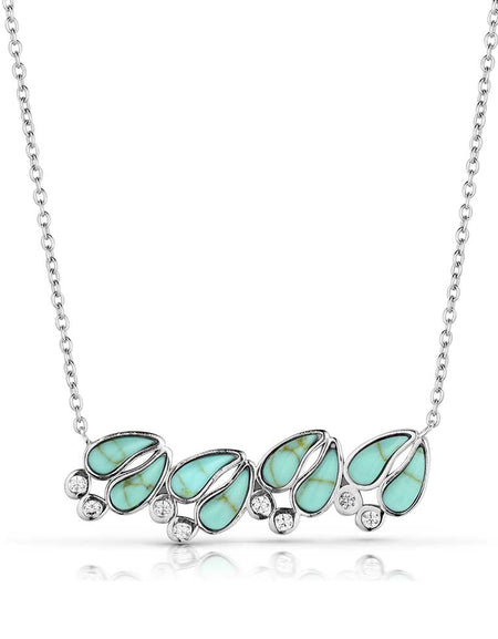Tracker's Trail Turquoise Necklace