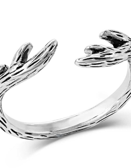 Embrace the Wild Antler Ring