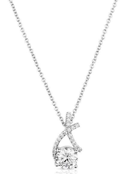 Hugs & Kisses Crystal Necklace