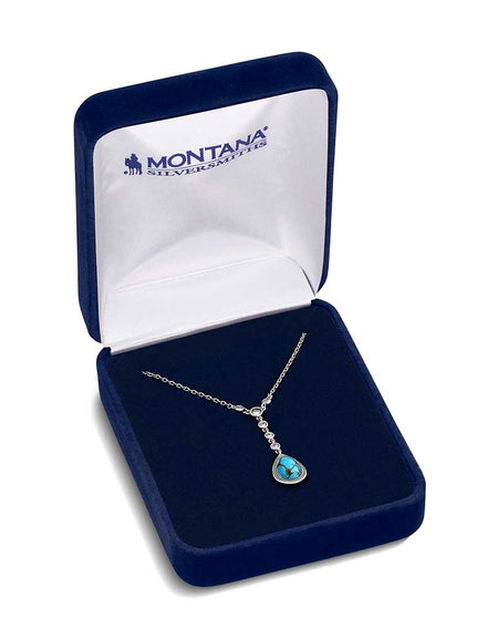 Delicate Cascade Turquoise Necklace