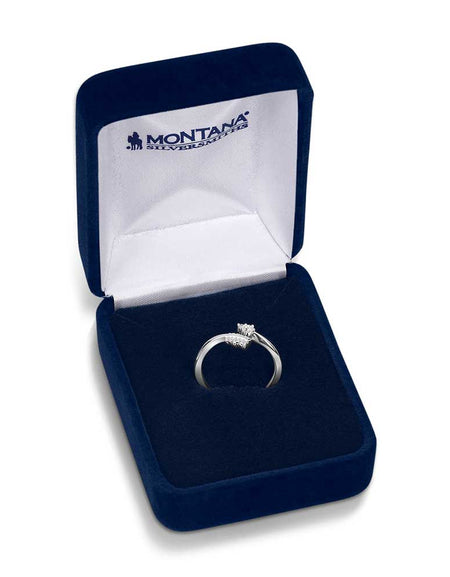 Decisive Arrow Crystal Wrap Ring