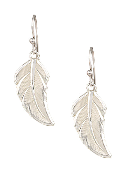 No Dream Is Too Small Feather Earrings