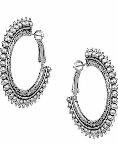 Sun Ray Hoop Earrings