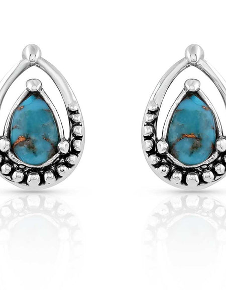 Touch of Turquoise Teardrop Earrings