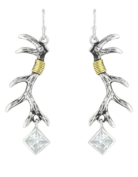 Antlers Found Festoon Earrings
