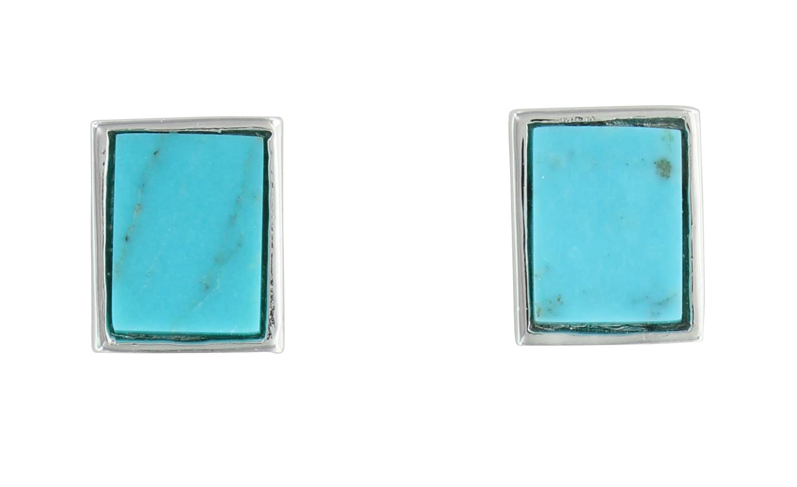 Turquoise Pool Post Earrings