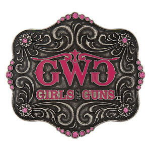 Girls with Guns Pink Buckle