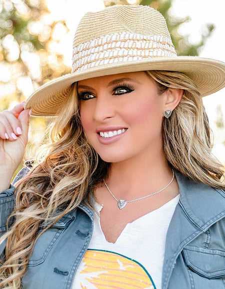 Sweet Riversong Arrowhead Earrings