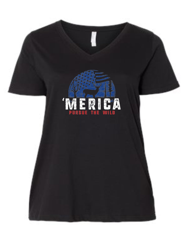 'Merica Whitetail Women's T-Shirt