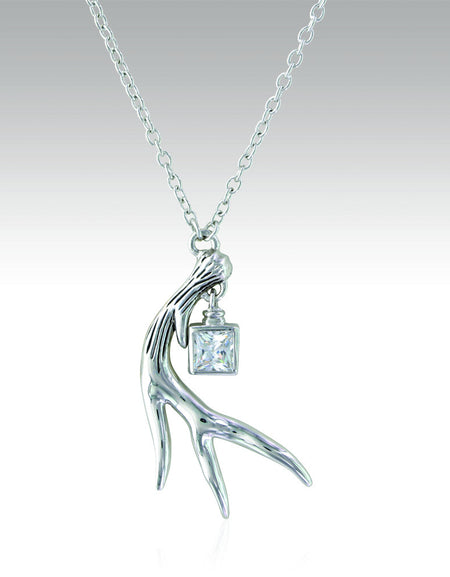 Star Light Antler Necklace
