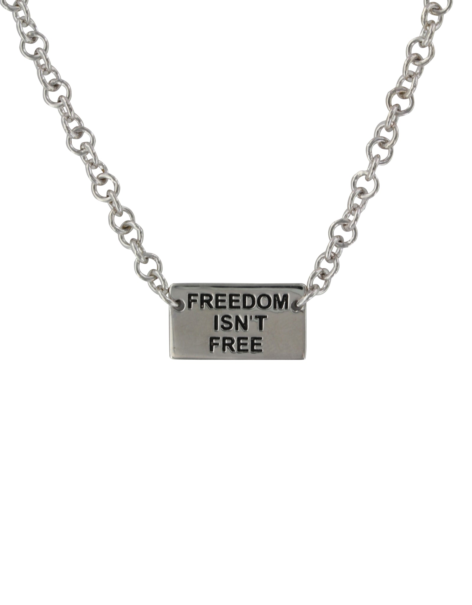 Freedom Isn't Free Necklace