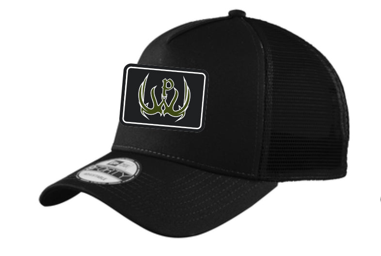 New Era PTW OD Logo Patch Hat- Black/Black