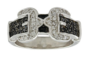 Double Buckle & CZ Ring