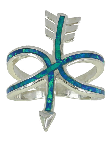 Set Your Intentions Opal Arrow Ring