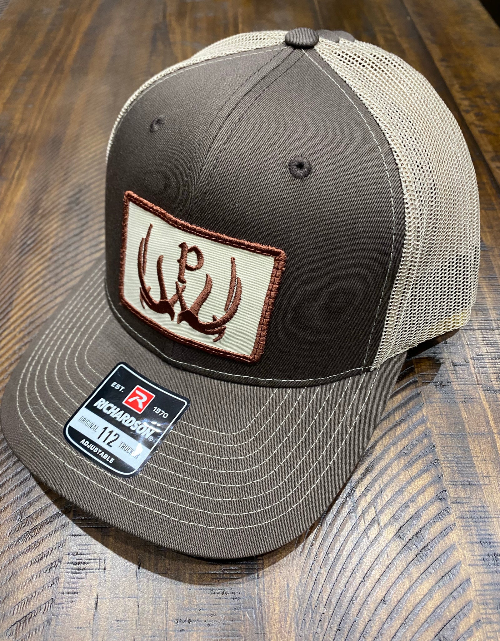 PTW Embroidered Logo Patch - Brown / Khaki