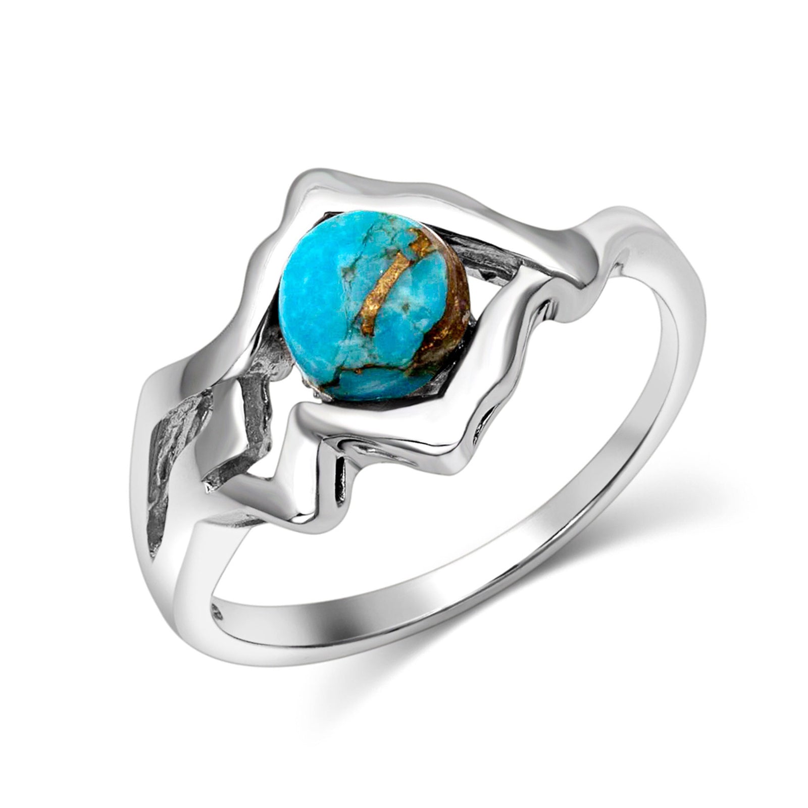 Pursue the Wild Mountain Turquoise Ring