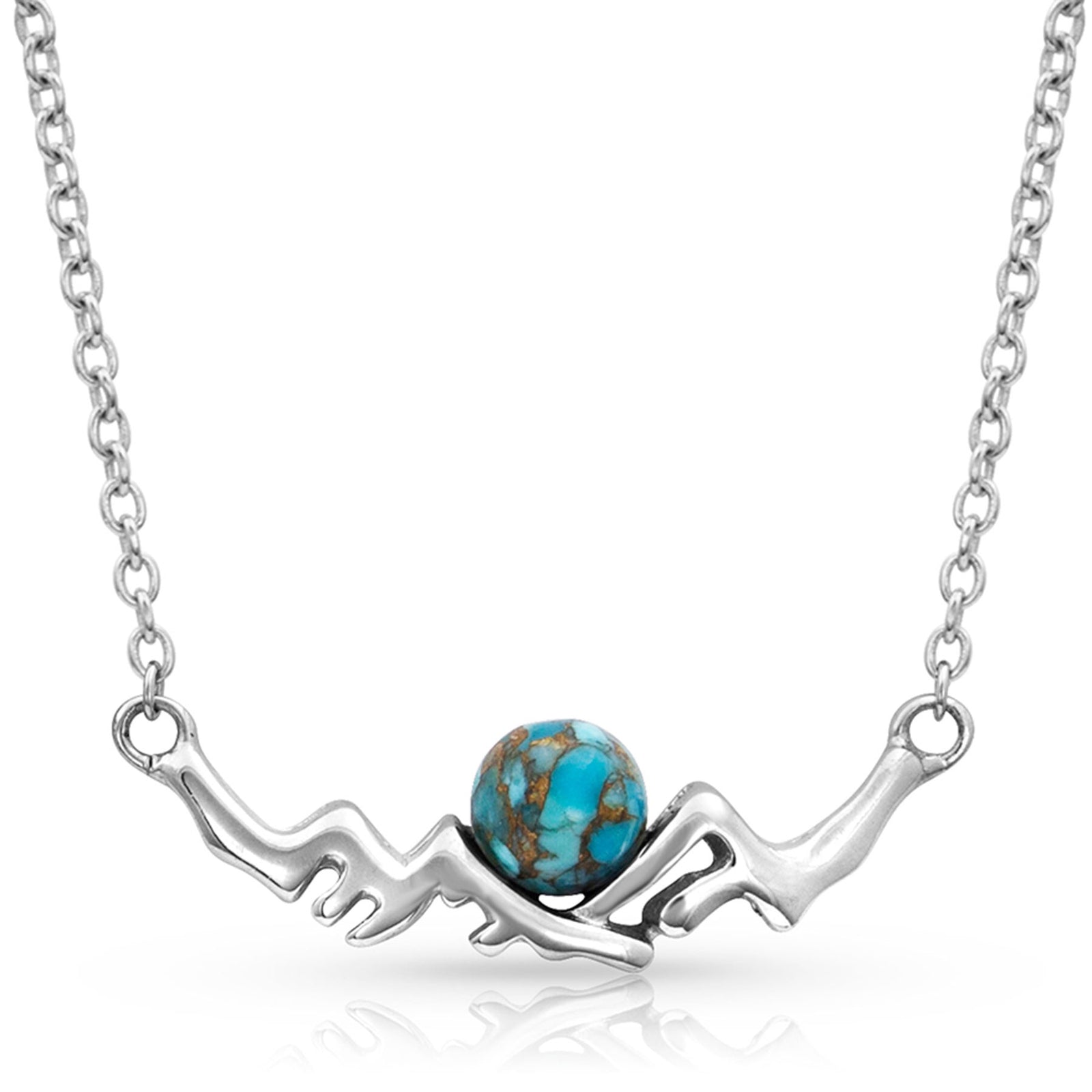 Pursue the Wild Mountain Turquoise Necklace